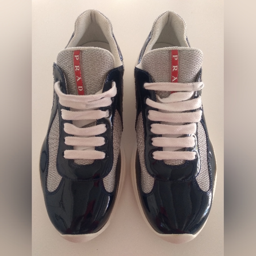 Prada America's Cup sneakers. 8.5